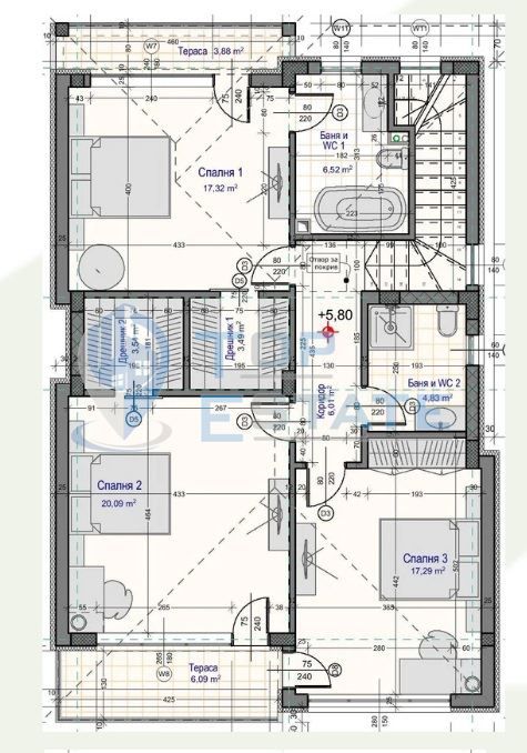 Продава се Къща в Велико Търново, Център - 310 кв.м за 1600 €/кв.м - Снимка #9
