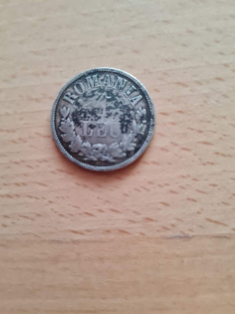 Moneda rara 1 leu 1873