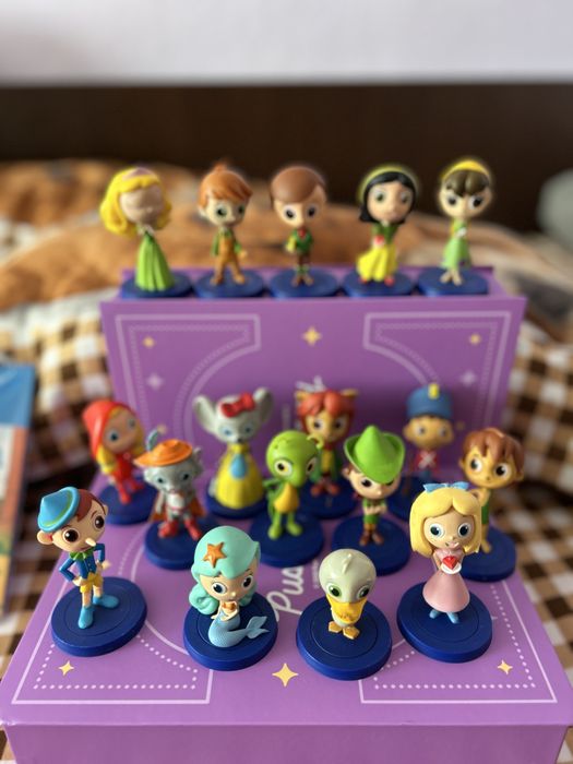 Povesti audio - boxa si figurine