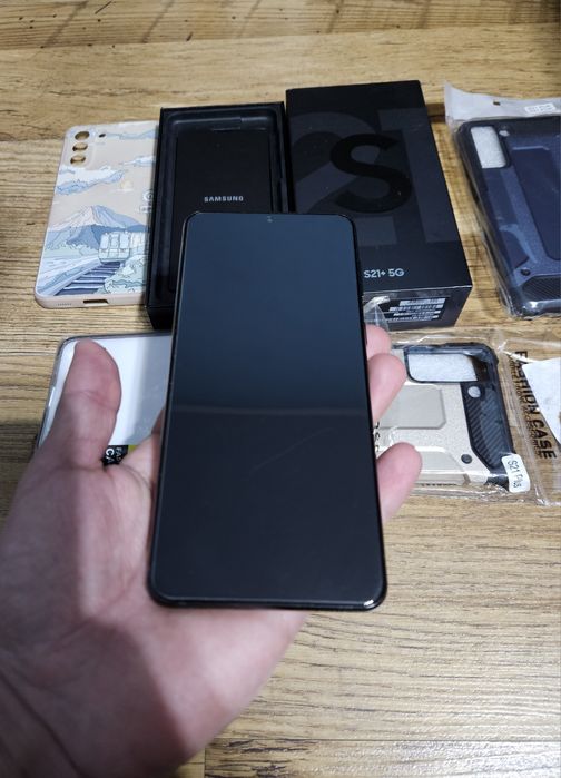 Samsung Galaxy S21 Plus, 128GB, 8GB RAM, Phantom Black