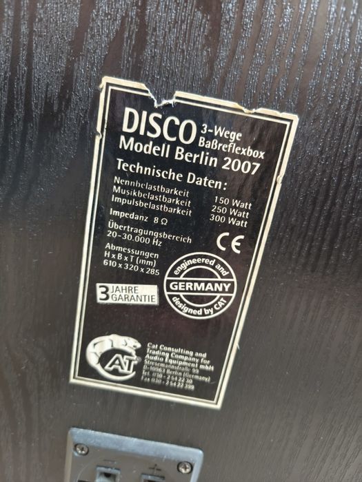 Boxe Cat Berlin Disco