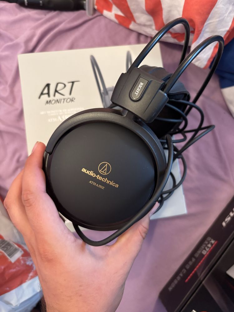 Студио слушалки Audio technica A550Z