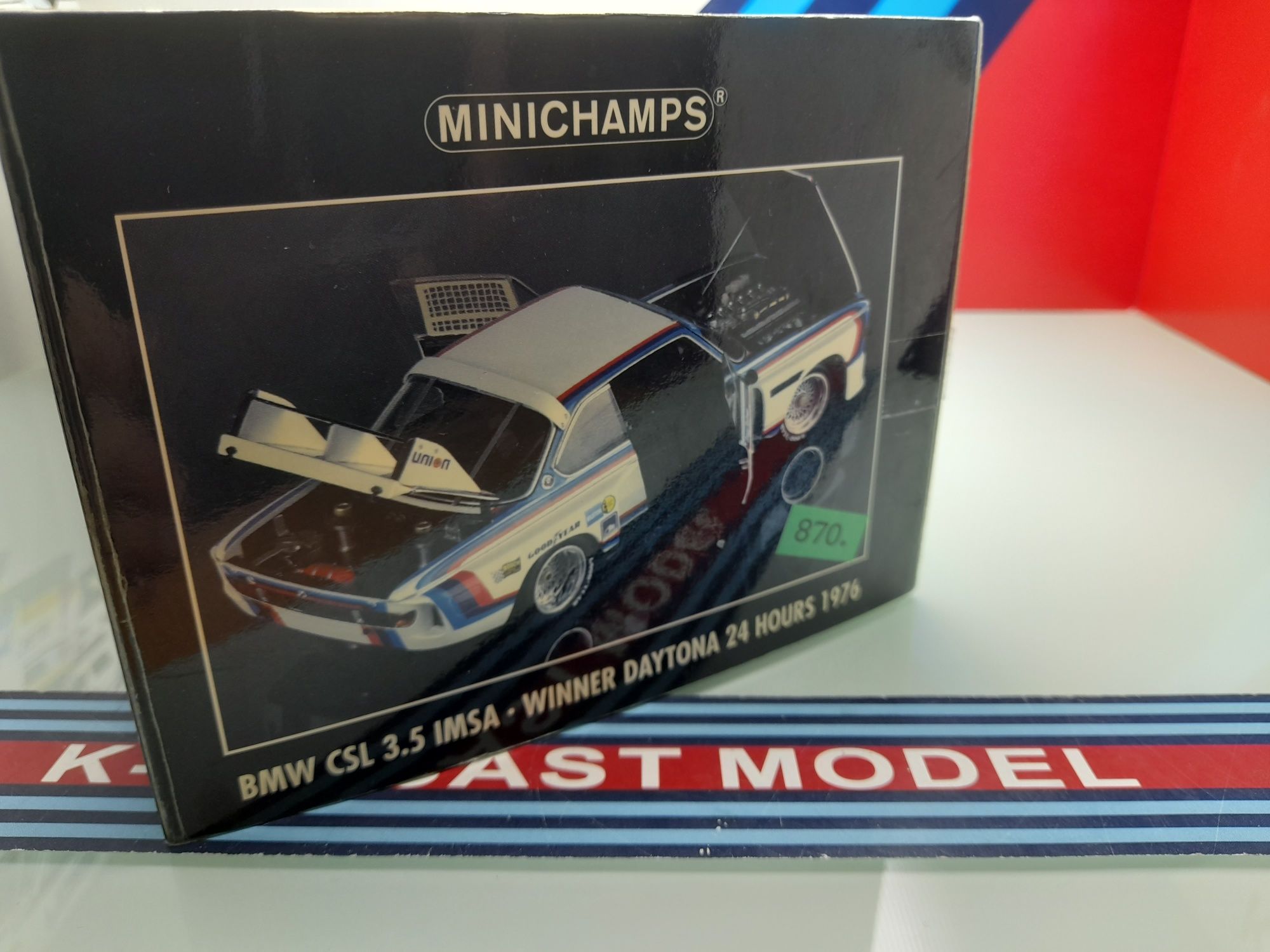 BMW CSL 1:18 Minichamps,