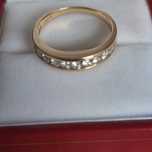 Inel aur 14k cu diamante 0,40ct