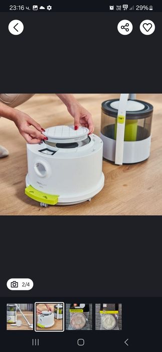 Филтри за прахосмукачка ровус Нано - чисто нови