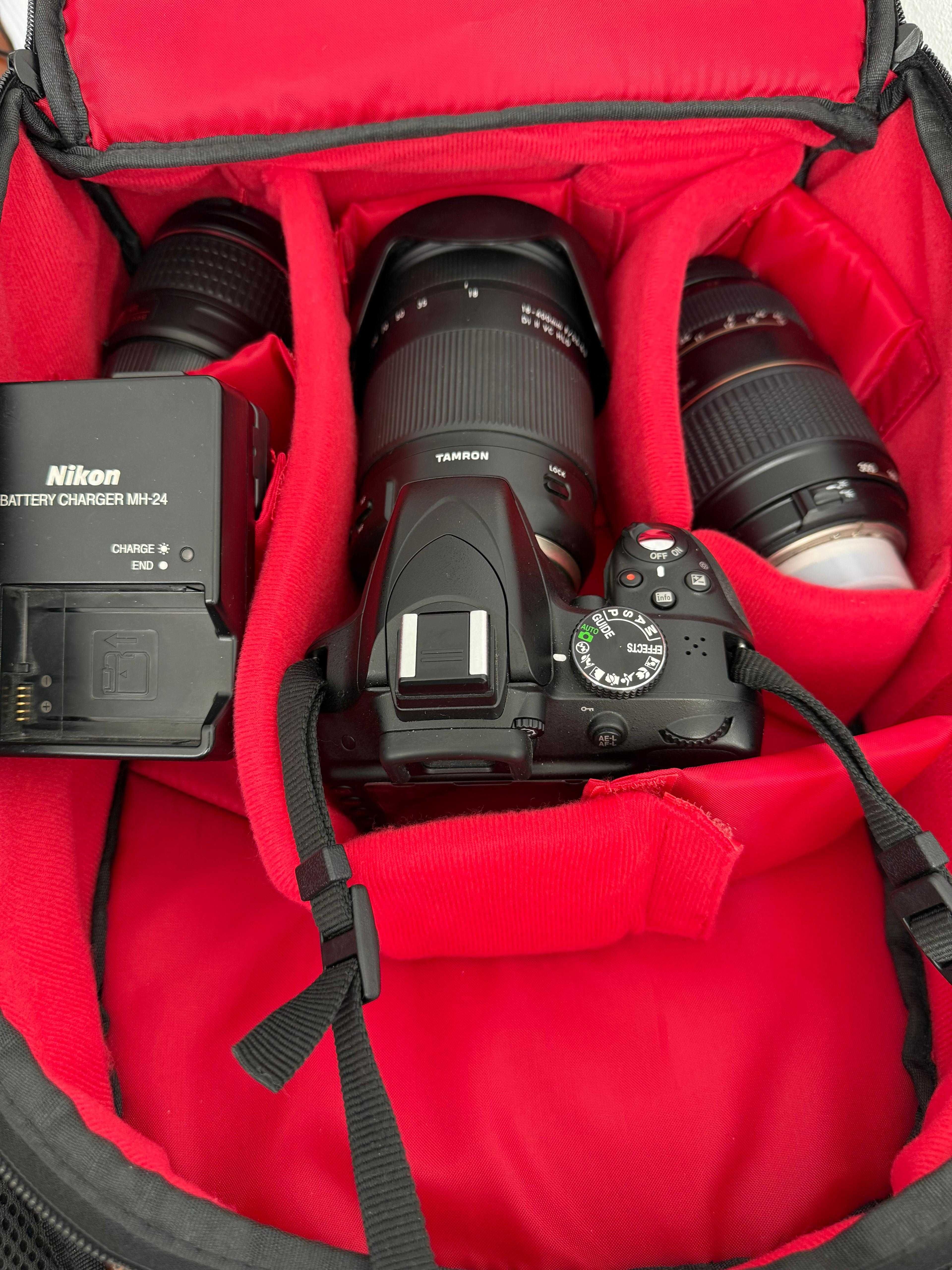 Pachet Foto Complet Nikon D3300 + Obiective Tamron & Nikon + Accesorii