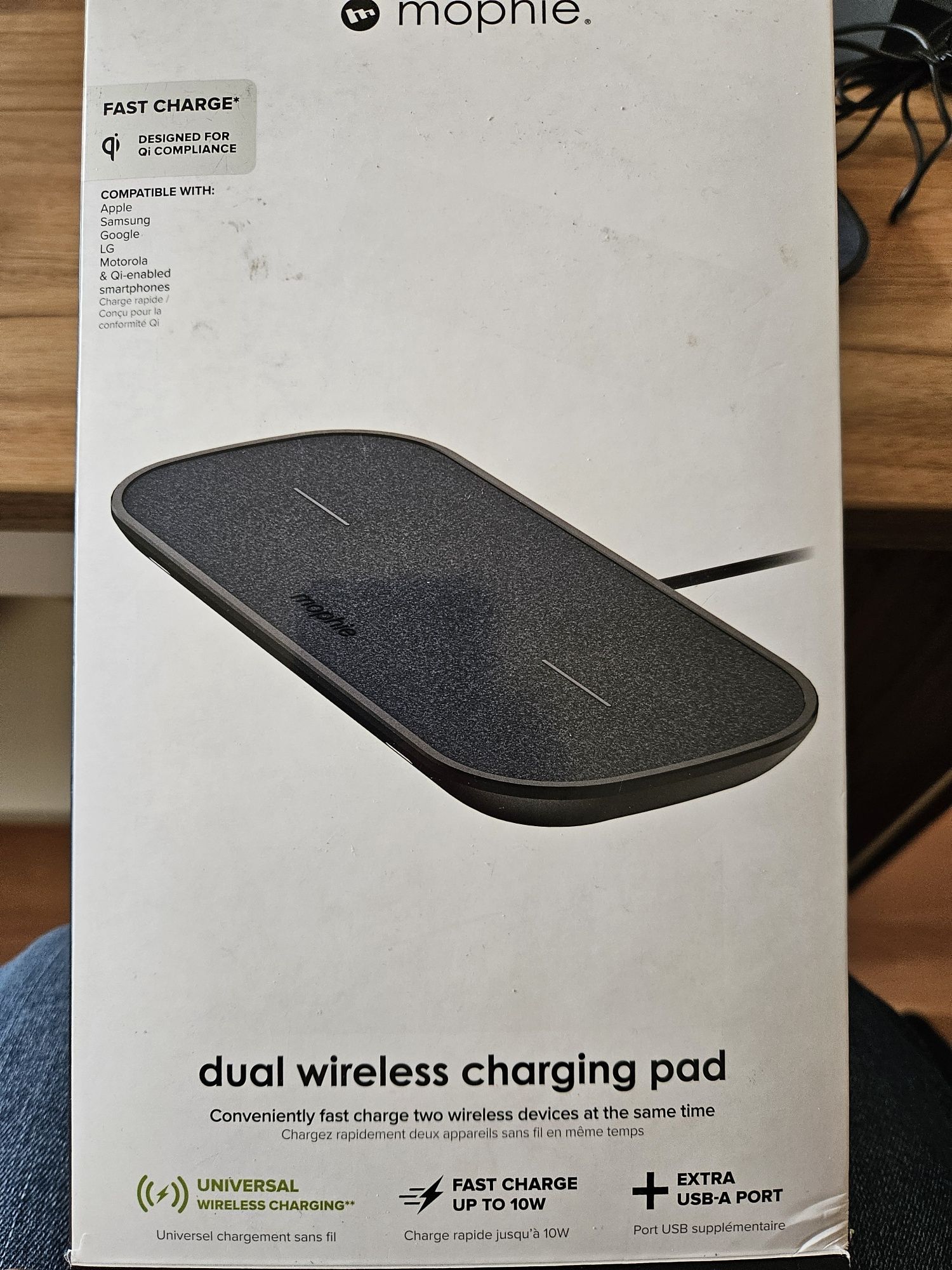 Зарядно за безжично зареждане Apple/Samsung