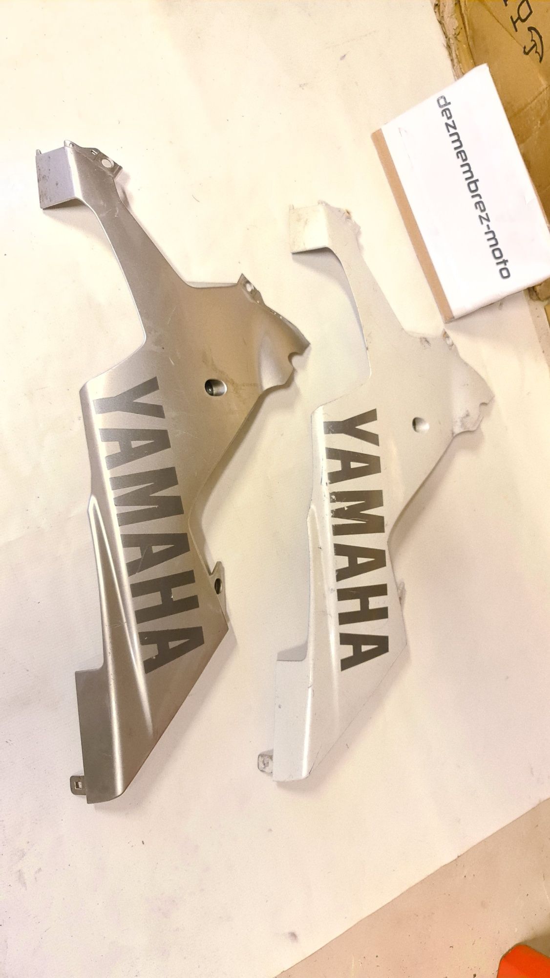 Yamaha R1 2002 2003 carena burta  stânga  / discuri /set contact chei