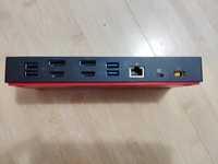 Dock lenovo thinkpad hybrid usb-c with usb A, model DUD9011D1 4K