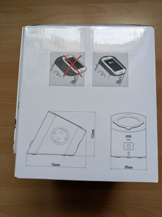 Statie de incarcare cu prelungitor, Legrand, 2m, USB A+C, Alb/Gri