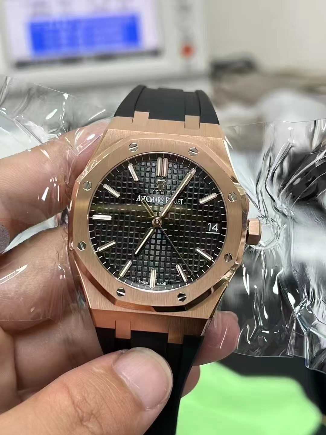 Audemars Piguet royal oak злато/каучук