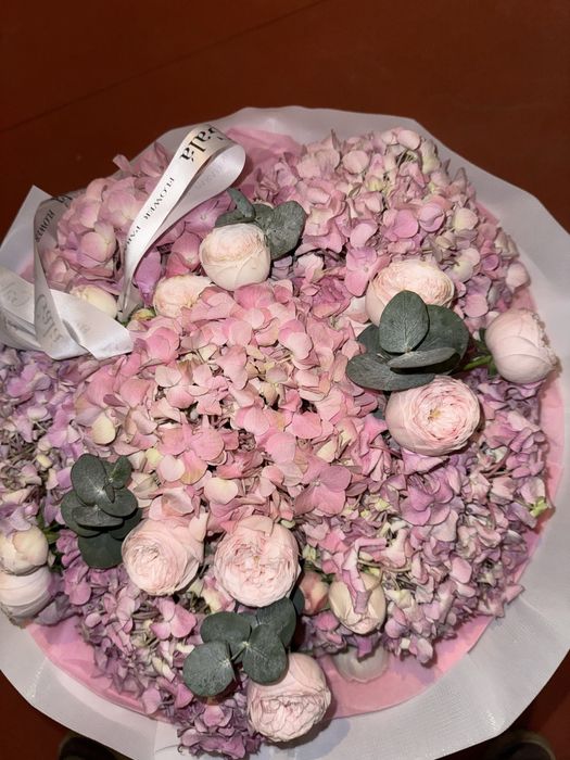 Свежий, пышный букет