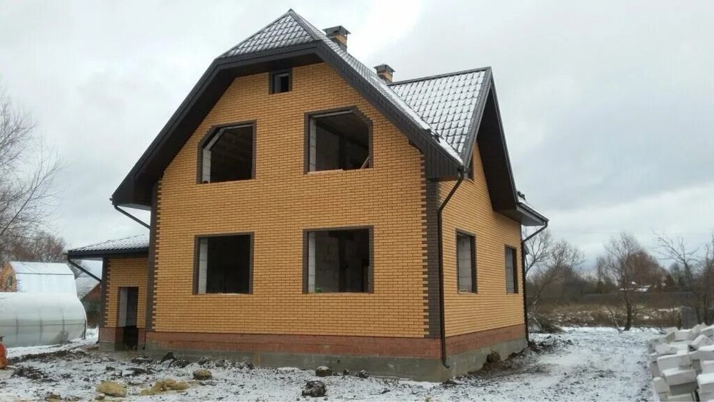 Кирпич облицовочный «солома» половинка