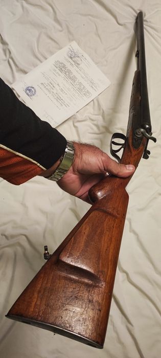 Ловна деактивирана пушка с външни удърници. Обезопасена Тула