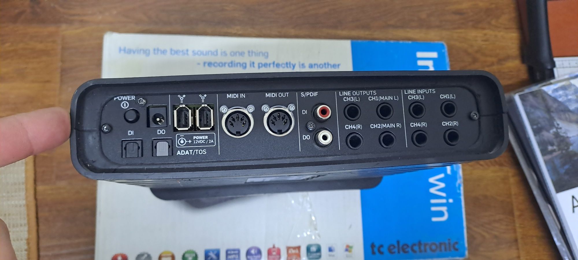 Impact twin.tc electronic.Аудио карты.