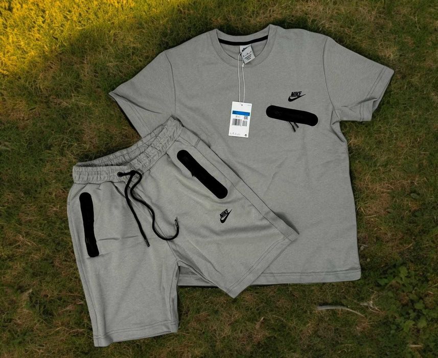 Compleu NIKE TECH FLEECE Vara - Compleu Unisex - Calitate Premium