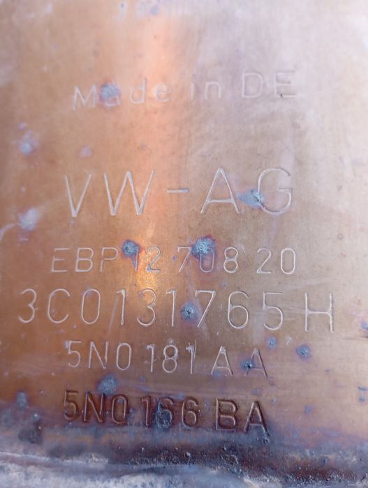 ДПФ  филтър за WV