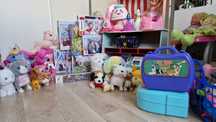 Set jucarii#magazin /teatru Lidl#catei#papusi#puzzeluri