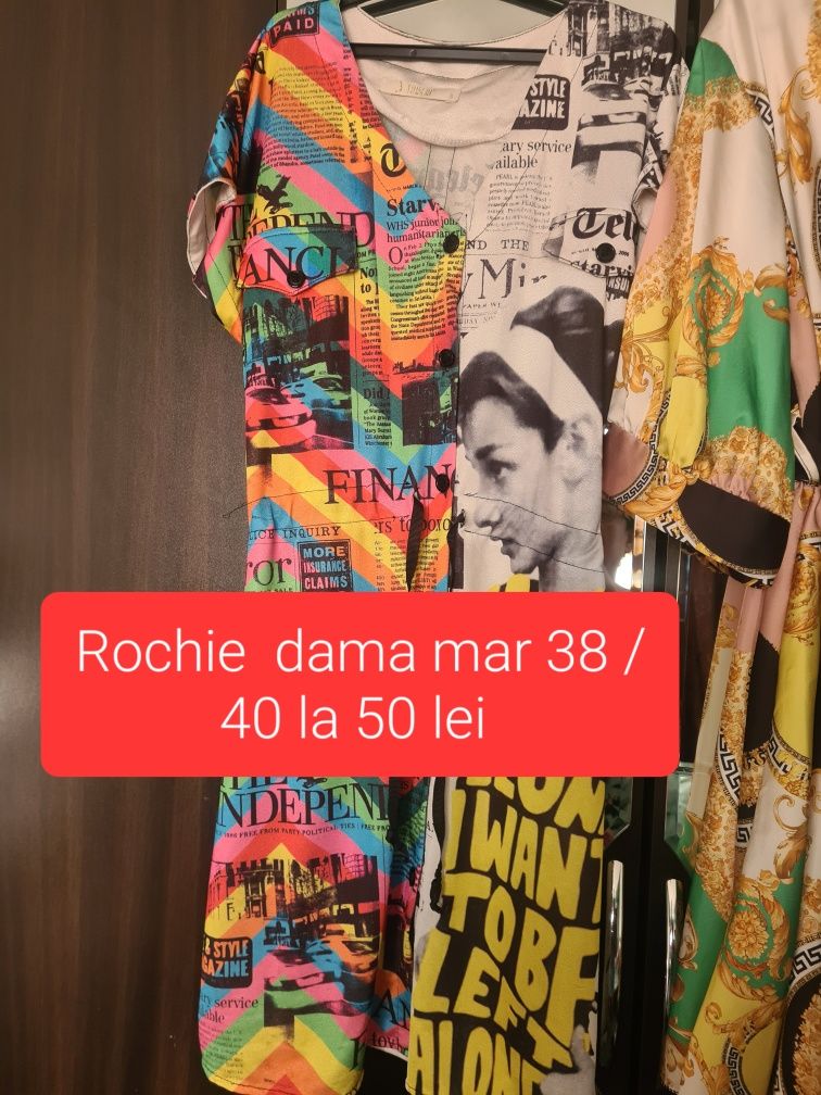 Rochii dama mar 38/40 la 50 și 100 lei Timișoara