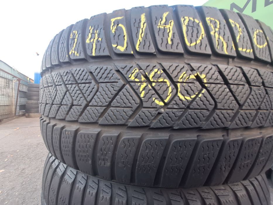 2 anvelope iarna 245/40r20  Pirelli rft runflat Montaj Gratuit