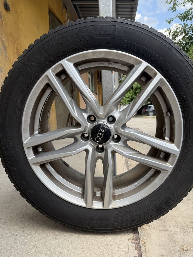 Джанти Audi 19 5x112 зимни гуми Michelin 235/55/19  VW Mercedes