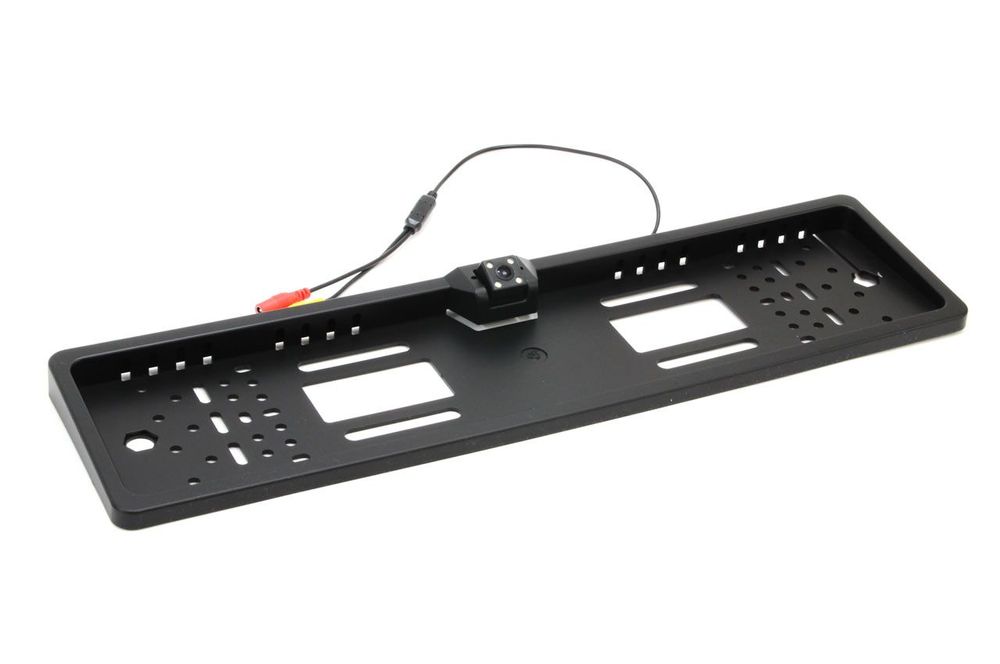 Suport numar auto cu camera video "Night vision", iluminare LED, reglaj unghi camera