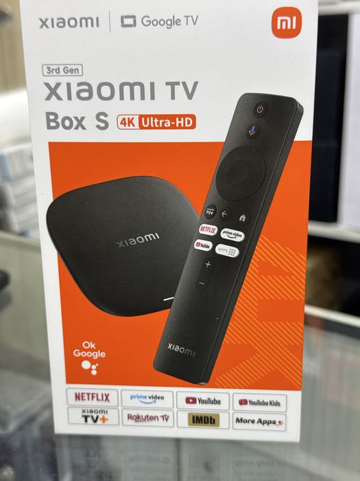 Mi box S 3rd Gen smart tv box hd tv приставка