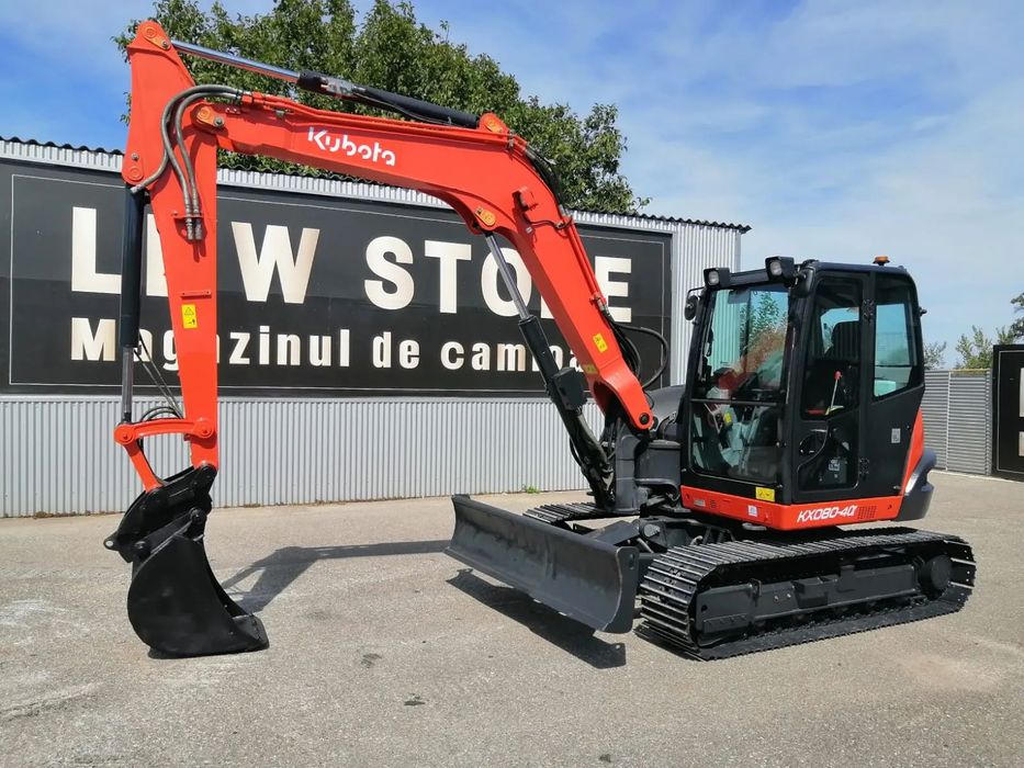 Kubota KX080-4A2 Excavator, TOP !!!