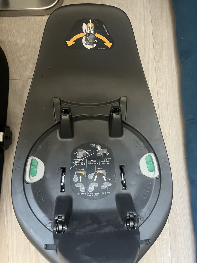 Кош за новородено cybex gazelle s cot, бази g i size, кошница за кола