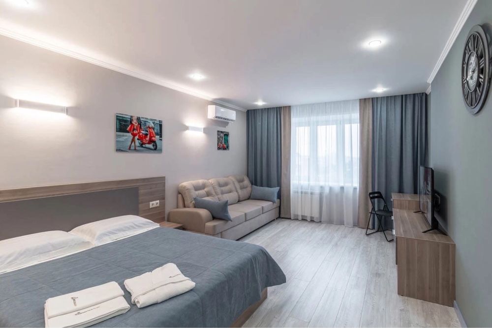 Посуточно почасам на ночь сдается квартира центр сыганак