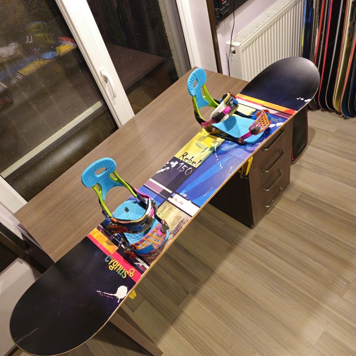 Placa snowboard Cygnus 150 cu legaturi Ride M
