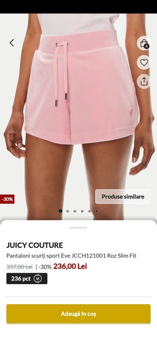 Oferta Pantaloni scurti dama JUICY COUTURE originali model nou S si M