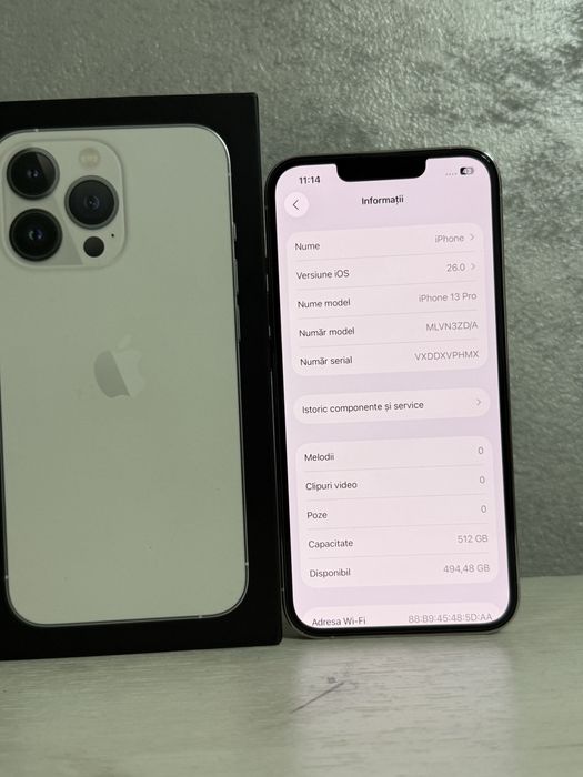 iPhone 13 Pro 512 gb Pret 2350 lei
