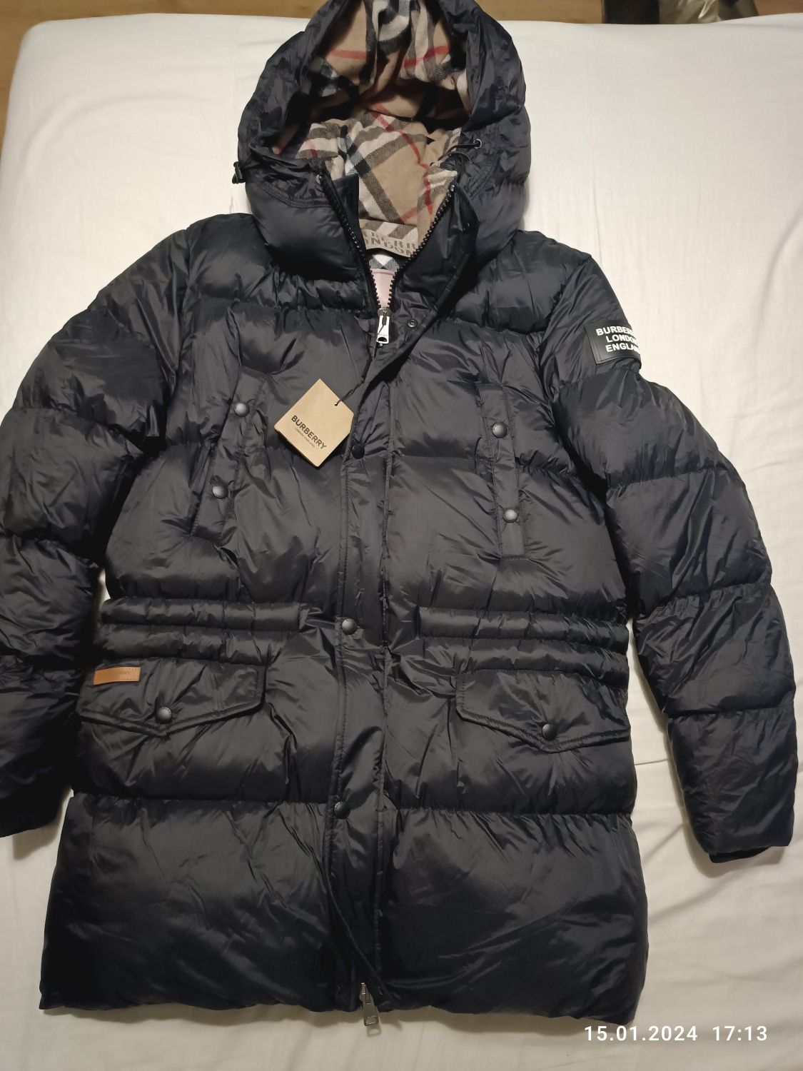 BURBERRY-Мъжко Оригинално Яке.