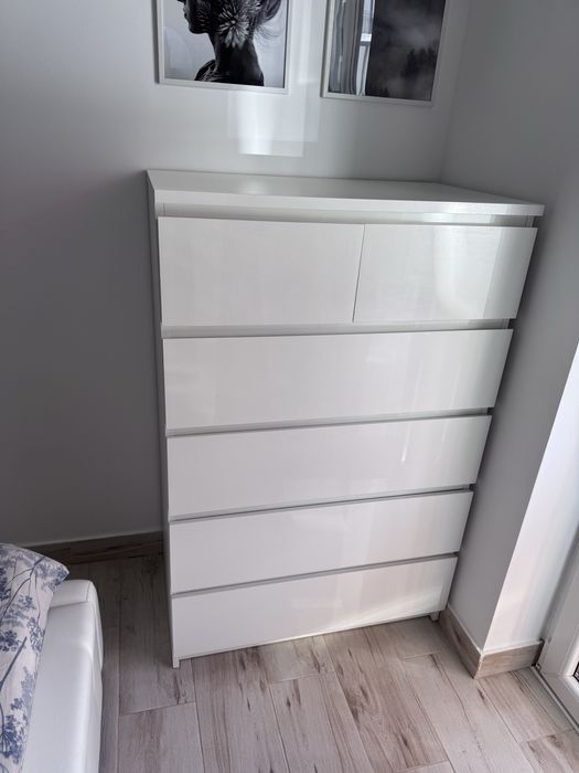 Comoda MALM ikea 6 sertare