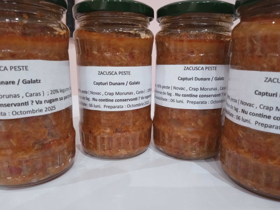 Vand zacusca peste gust exceptional :)