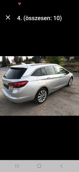 Opel astra K af. 2017 euro 6