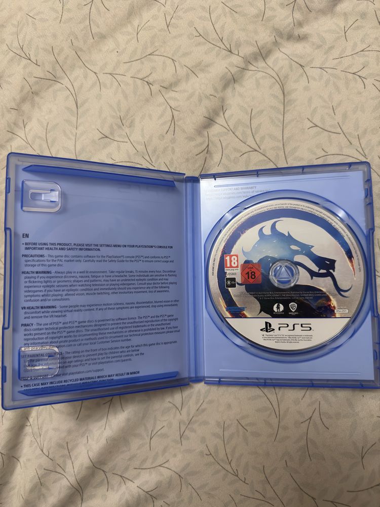 Продается диск ps5 mortal kombat 1