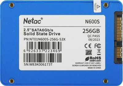 Netac ssd 256gb 6gb/s