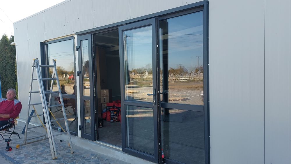 Pereti cortina,alcobond,tamplarie aluminiu si pvc