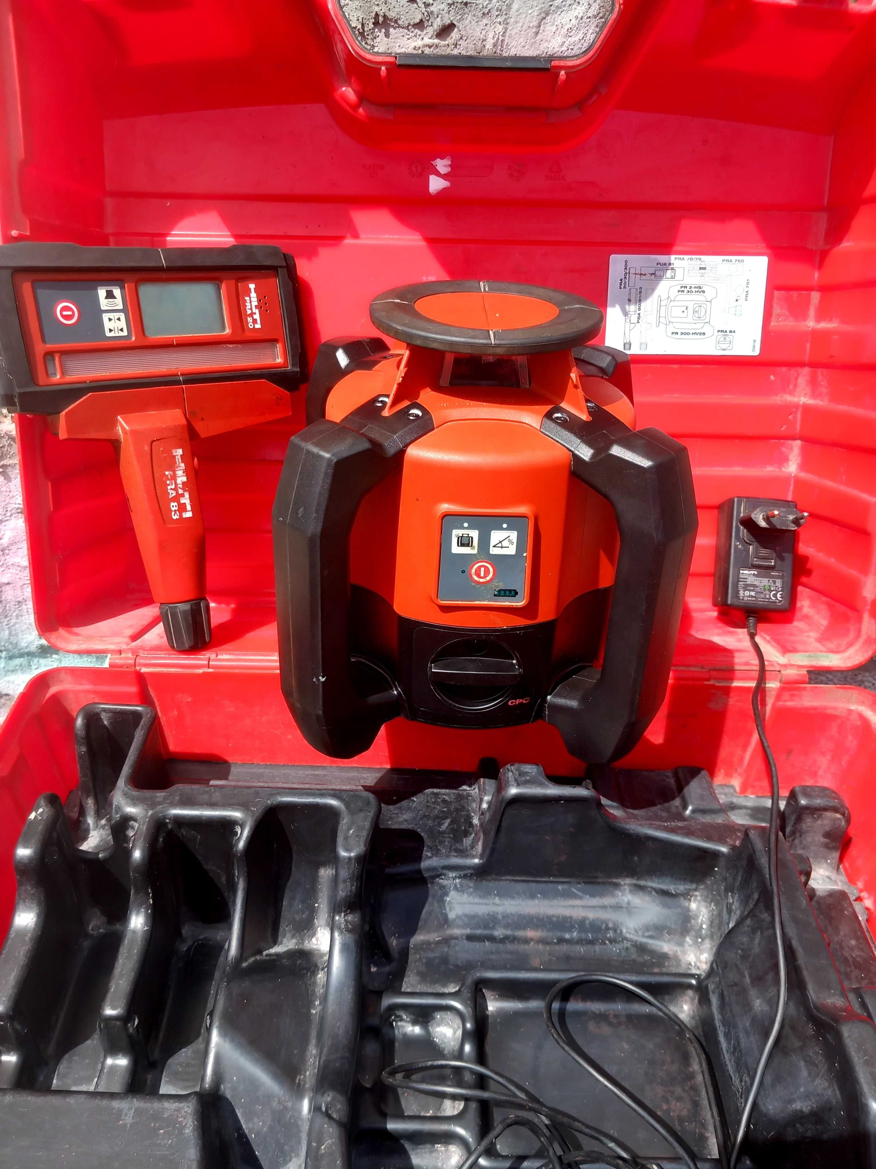 Ротационен лазарен нивелир Hilti PR 2-HS