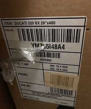 Велосипед Bianchi Ducati 320 SX 29''x480