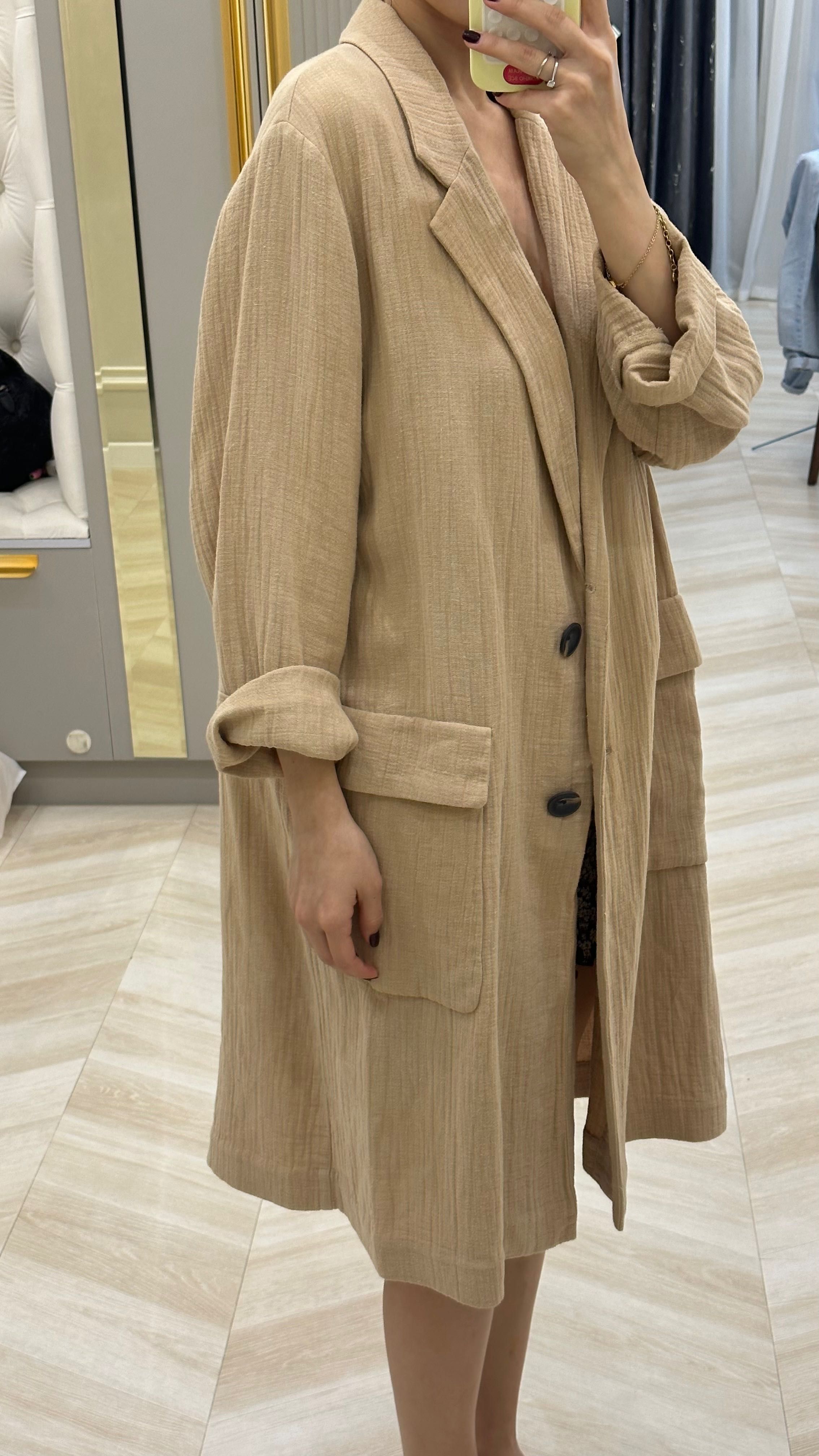 Длинный пиджак Zara