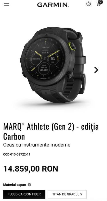 Garmin Marq GEN2 Carbon Fiber Athele