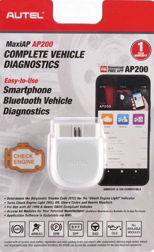Отключен Bluetooth скенер за диагностика Autel Maxi AP200, Launch