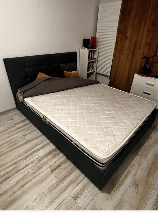 Pat dublu + saltea