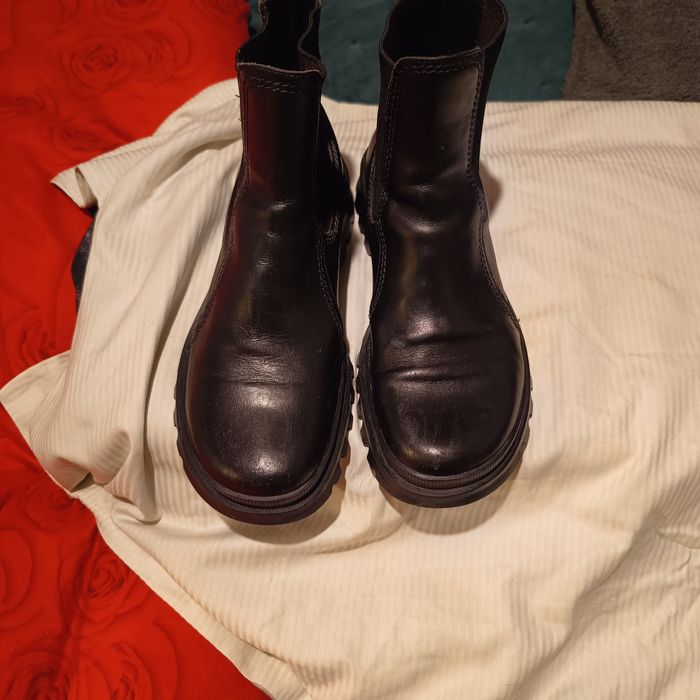 Ghete piele naturala Hugo Boss