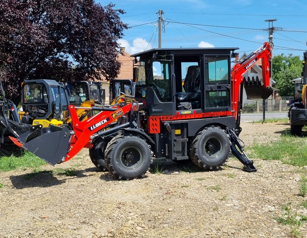 Buldoexcavator Lubeck ALV 3.8 t. Nou