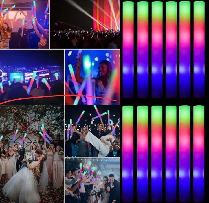 Baghete luminoase petreceri