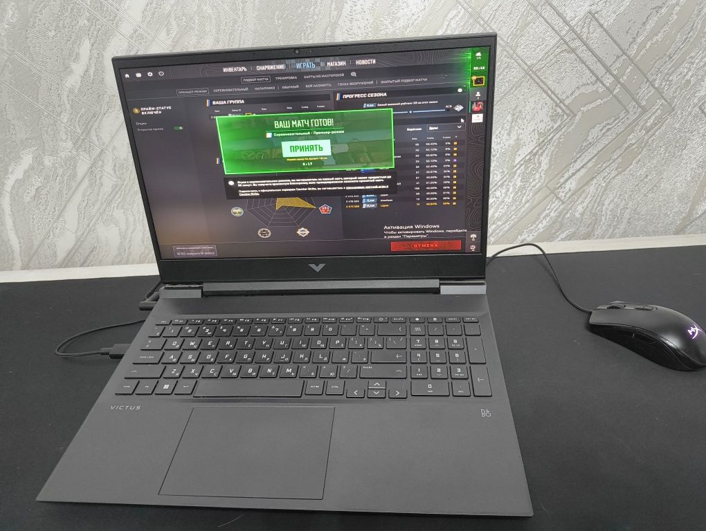 HP VICTUS 16 rtx3060 i5 12500H 16gb